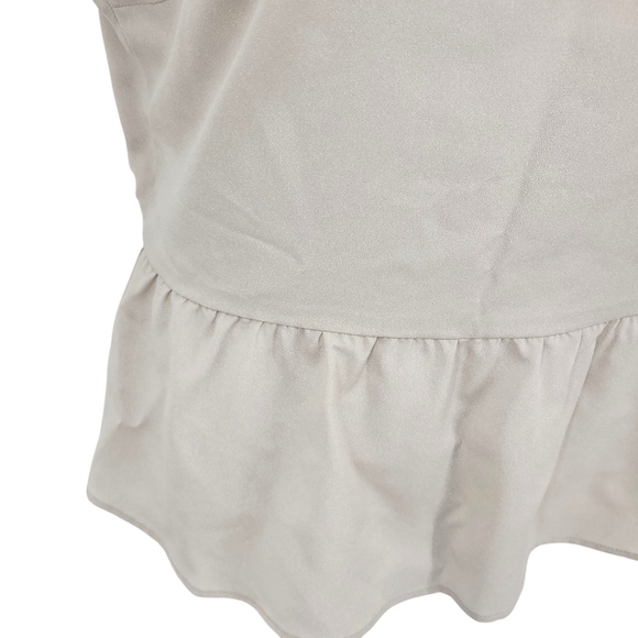 H&M Peter Pan Collar Top Sequins Detail Size 12 - Picture 6 of 14